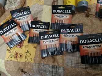 Batteries AA AAA & D