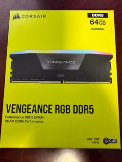 64 GB Corsair VENGEANCE RGB DDR5 Performance DDR5 DRAM