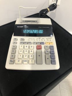 Sharp EL-1801PIII 12 Digit Professional Printing calculator