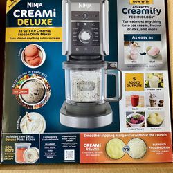 Ninja CREAMi Deluxe 11-in-1 Ice Cream & Frozen Treat Maker