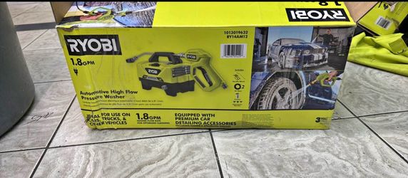 Rypbi 1.8 gpm 1200 psi high flow pressure washer