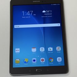 Excellent Samsung Galaxy Tab A 16GB Gray SM-T550 9.7" 16GB Wi-Fi Tablet