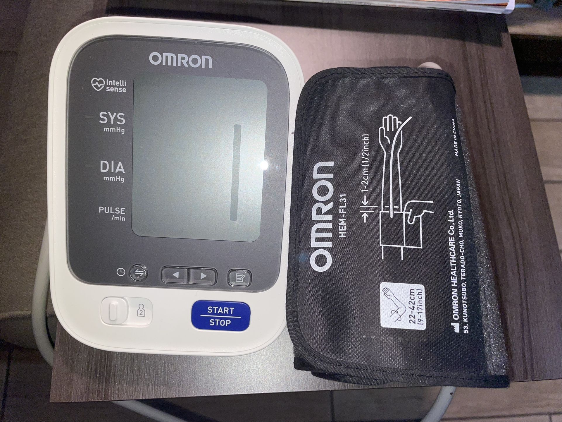 Omron Blood Pressure Monitor Model BP761N