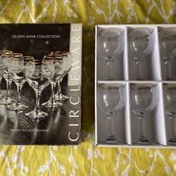Wine glasses - Circleware Queen Anne Collection