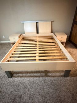 Queen size bed frame