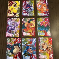 Pokemon attacks card database Non TCG lot of 9