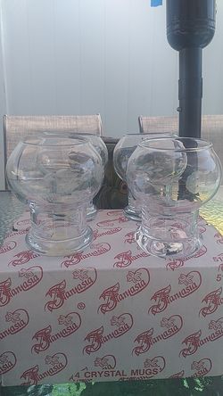 Set de 4 copas de cristal princess house nuevas no caja precio 30