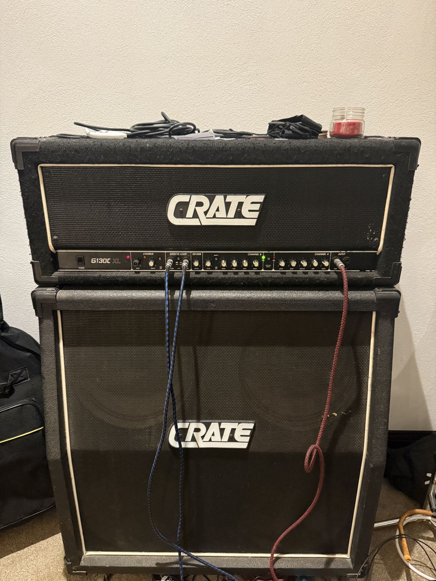 Crate g130c XL half stack