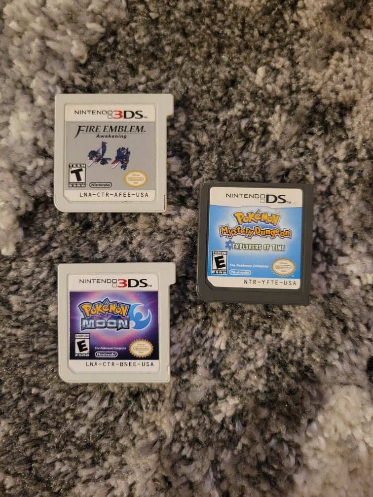 Nintendo Ds And 3ds Games
