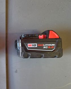 Milwaukee 18-Volt 5.0 Ah Lithium-Ion XC Extended Capacity Battery Pack