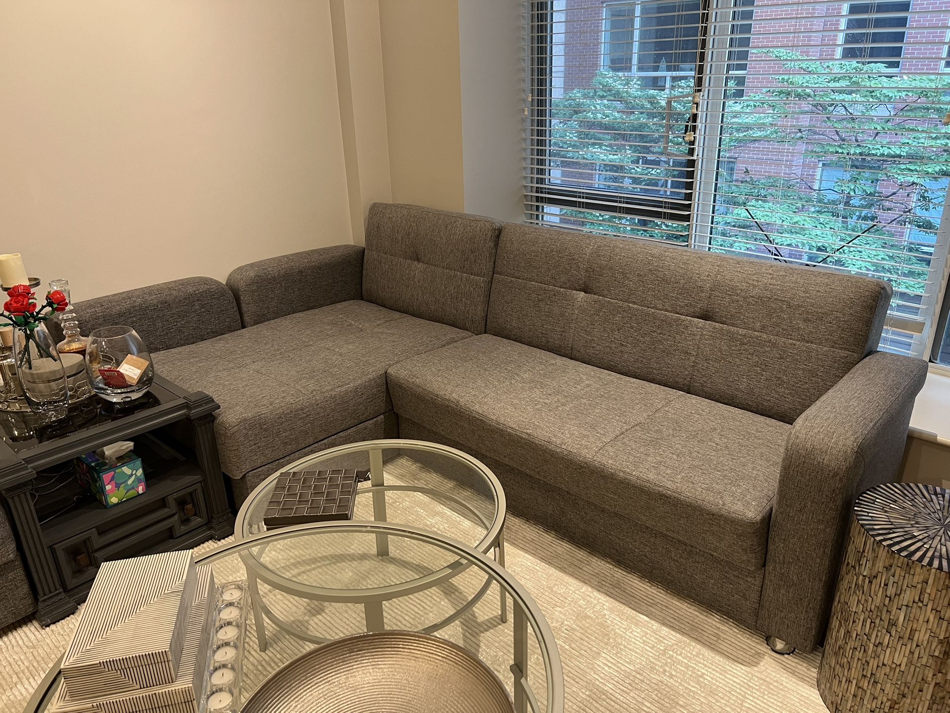 Istikbal Vision Sleeper Sectional – Clean, Modular, & Comfortable!