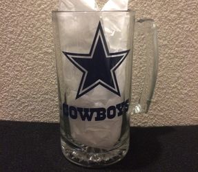 New Dallas Cowboys 26oz Beer Mug