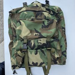 Military Pack Patrol Combat SP0100-96-C-4030 Camo Backpack Militia Army Gear SZM 