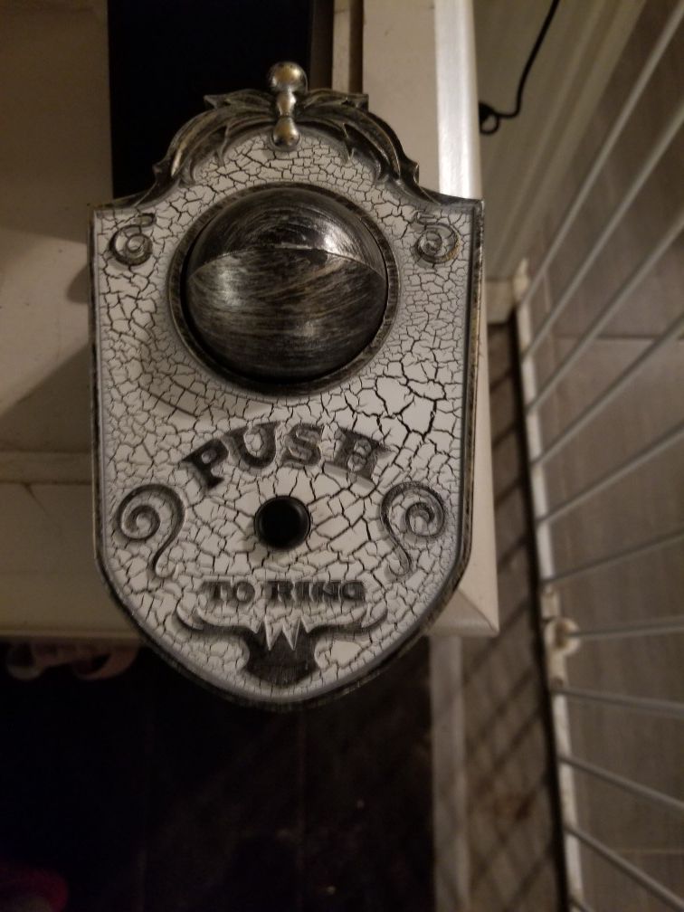 Halloween Gemmy Animated Doorbell-Eyeball