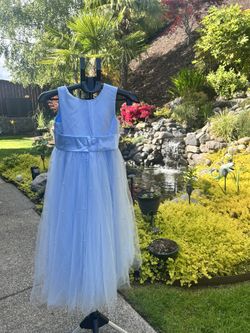 Special Occasion Baby Blue 8y Dress