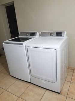 Samsung Washer And Electric Dryer Free Deliver And Install 6 Month warranty 👉sales And Reparation..