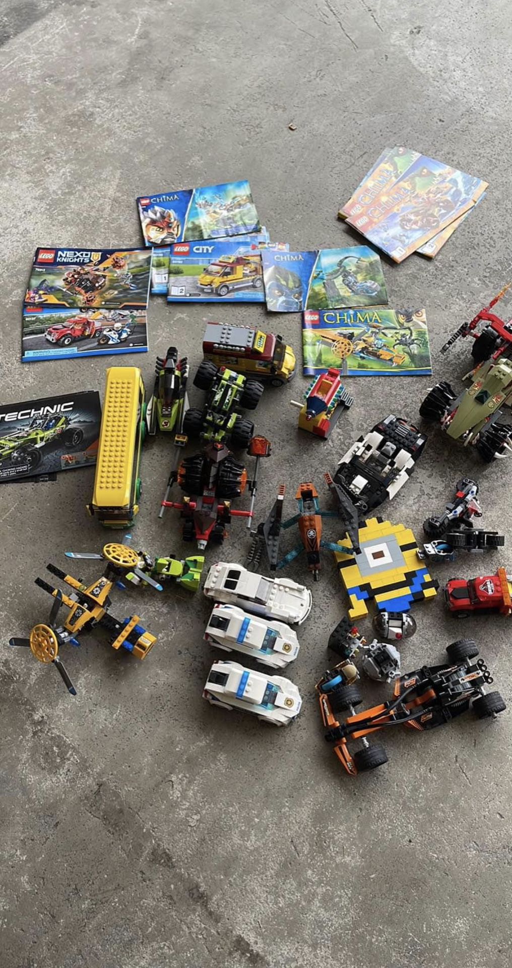 lego sets lot come with instructions