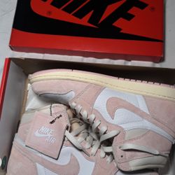 Jordan 1 High Washed pink