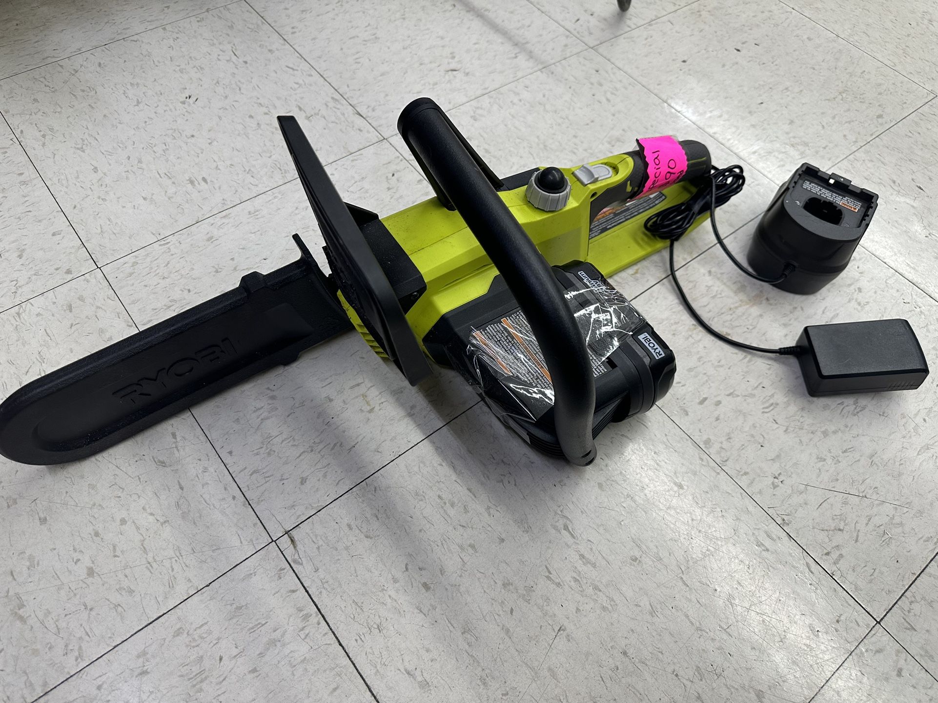 Ryobi Chainsaw Set Used