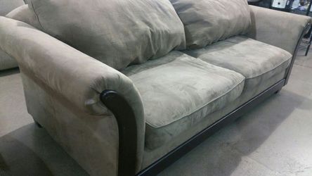 Plush Microfiber Couch