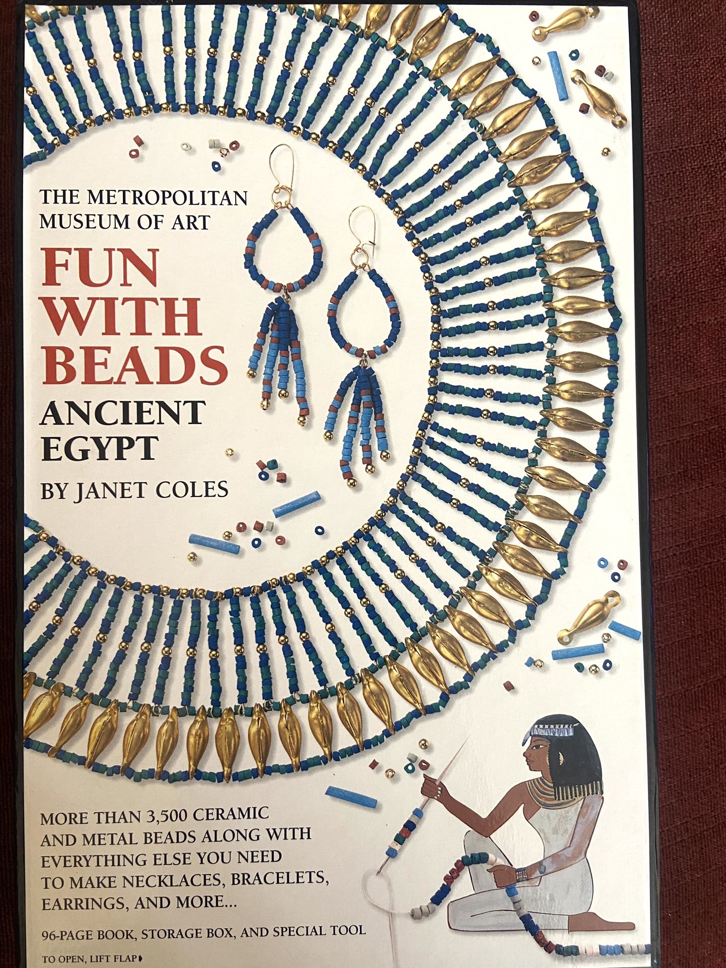Sealed Kit “Fun With Beads “— Ancient Egypt - Sealed !