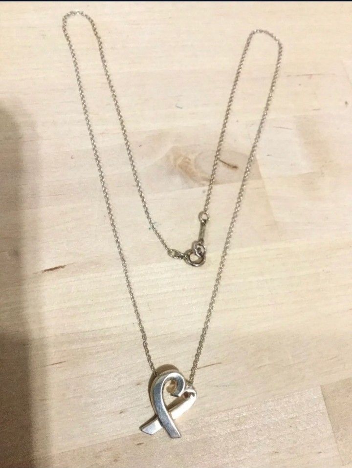 1 Tiffany and Co Loving Heart Necklace