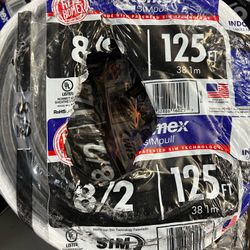 Romex 8/2 125ft Indoor Wire