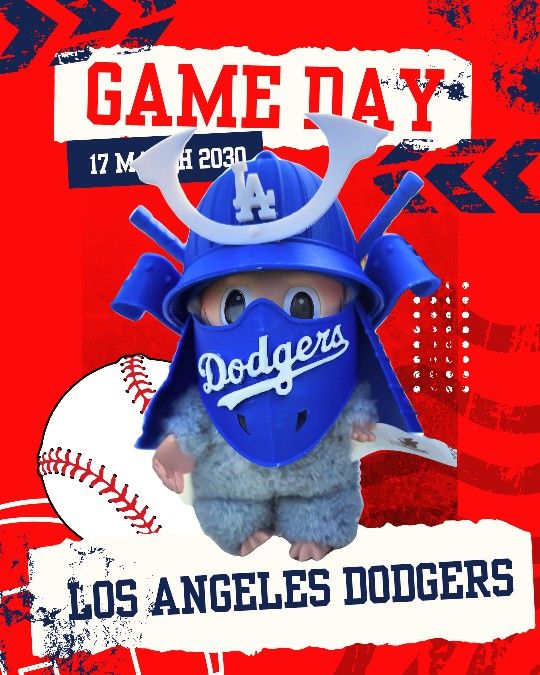 Mini Dodger Samurai Helmet.