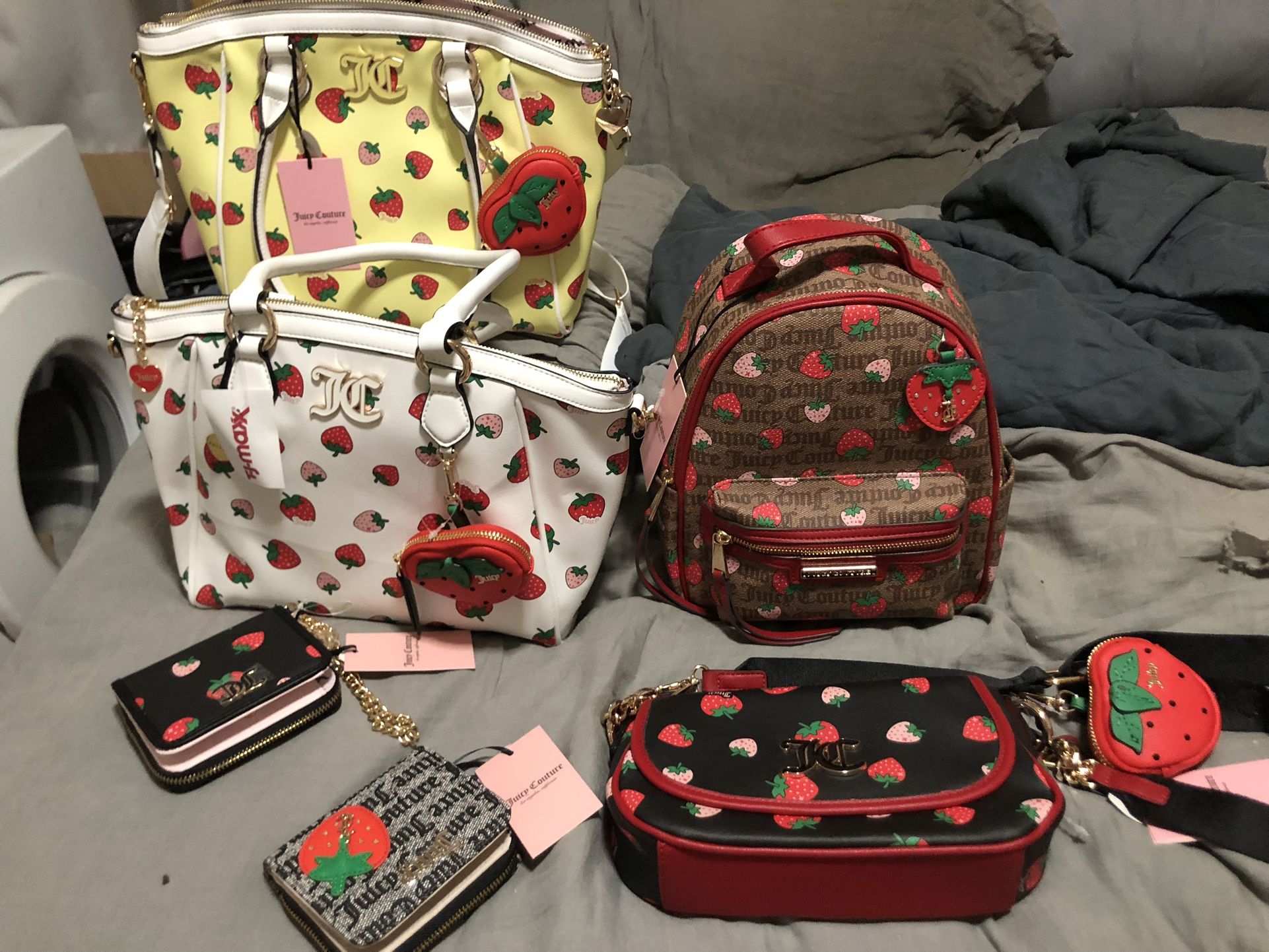 Juicy Couture Strawberries Whole Collection NWT