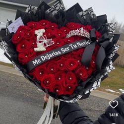 Ramo Buchón Money Bouquets Eternal Roses Gift Baskets 