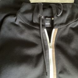 Hugo Boss Mens Zip Up Jacket Size M