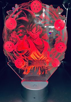Goku led lamp