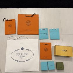 Authentic Designer Shopping Bags 