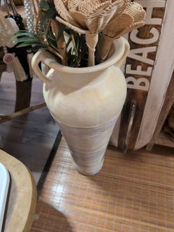 Large handmade vase