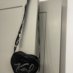Karl Lagerfield Heart Bag