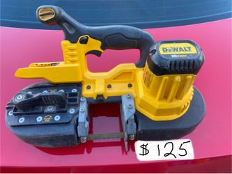USED 20v  Dewalt Max Bandsaw  2.5”   Tool only