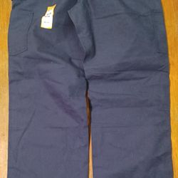 Men's Size 34 X 34 Waist Length Carhartt Loose Fit Canvas Utility Pants Regular 