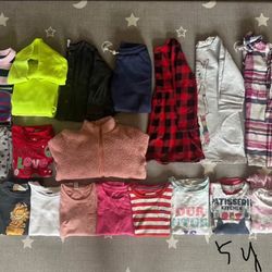5y girl clothes 23pcs
