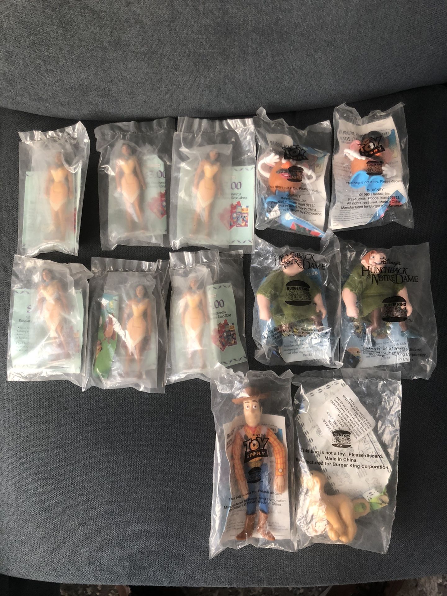 1990βs Disney Burger King π figures
