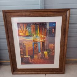 RESTAURANT L’ECHAUDE by VIKTOR SHVAIKO - BISTRO BAR CHOICES Picture frame