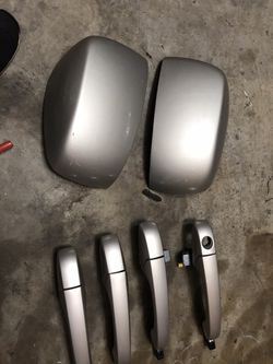 Chrysler town and country painted door handles and mirror cover