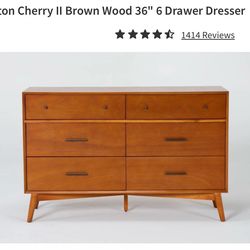 Living Spaces Light Brown Drawer