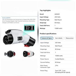 EV Charging Adapter Fits Ford & Similar
