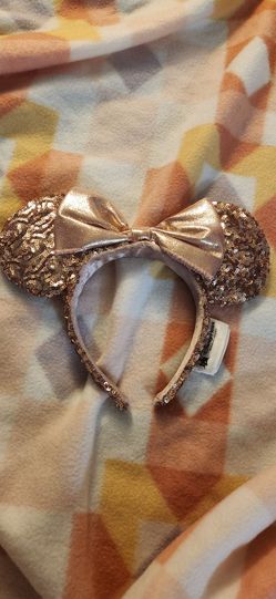 Rose Gold Disney Park Minnie Ears