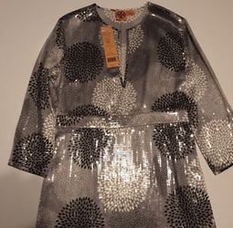 Tory burch, wendy top sequin dress