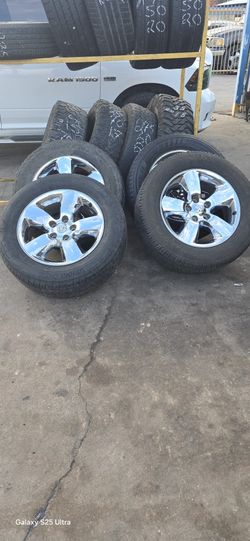 20" Original  Dodge Wheels  With Tires 