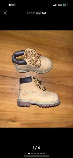 Baby Timberland Construction Butter Lace Up Boots