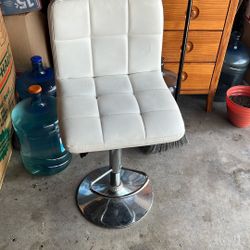 White Barstools 