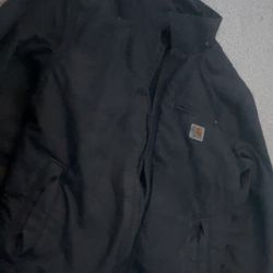 Distressed Carhart Bomber Jacket