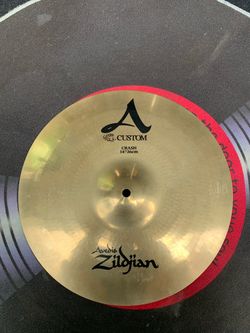 Zildjian A Custom Series 14” Crash Drum Cymbal Retails for $309